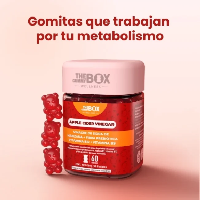 Vinagre de manzana en gomitas 🍎